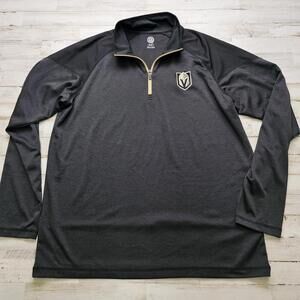 Las Vegas Golden Knights 1/4 Zip Lightweight Pullover Jacket Men's XL Golf Casu